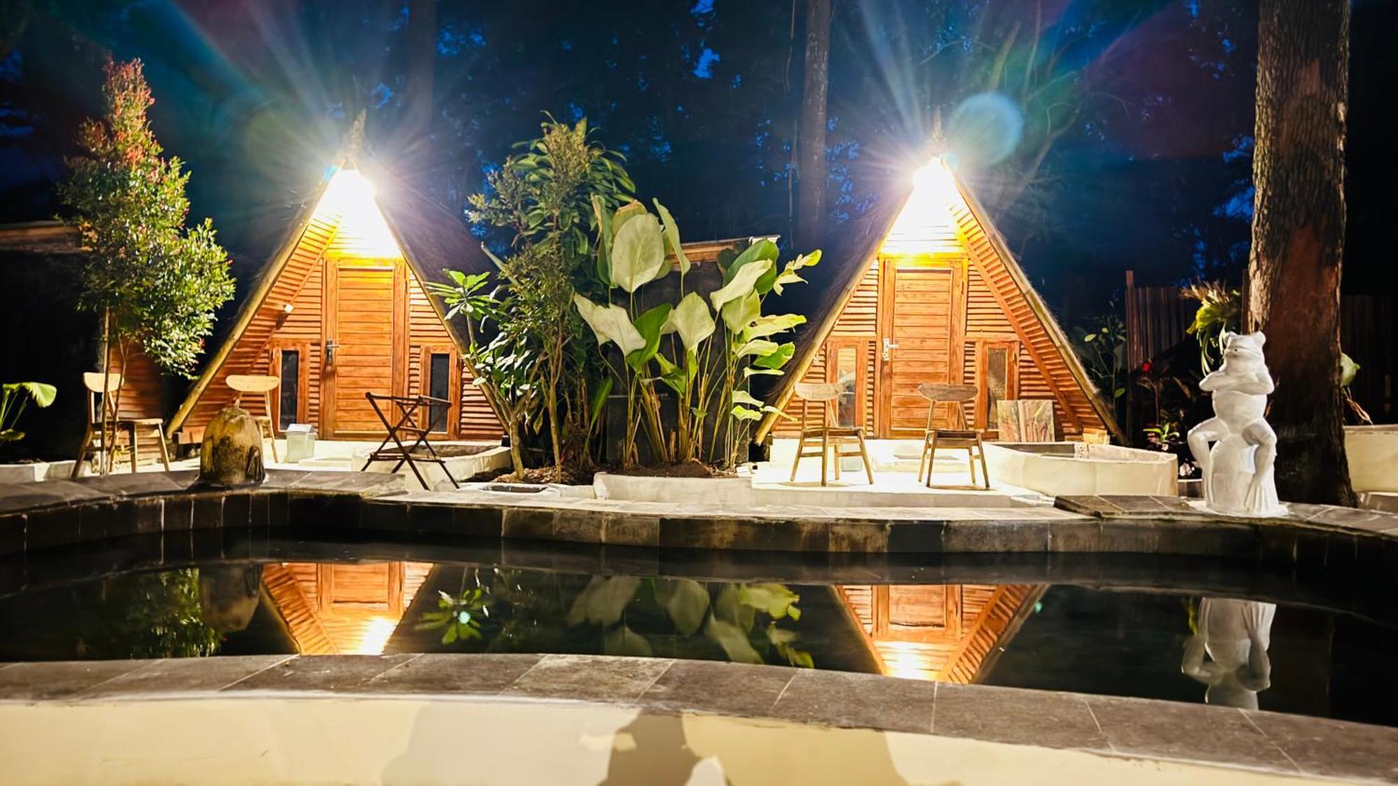 Triangle House And Private Hot Spring Apartment Kintamani  Exterior photo